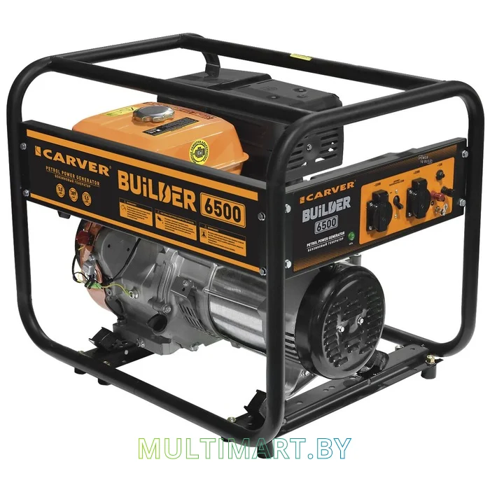 Бензиновый генератор Carver PPG-6500 Builder